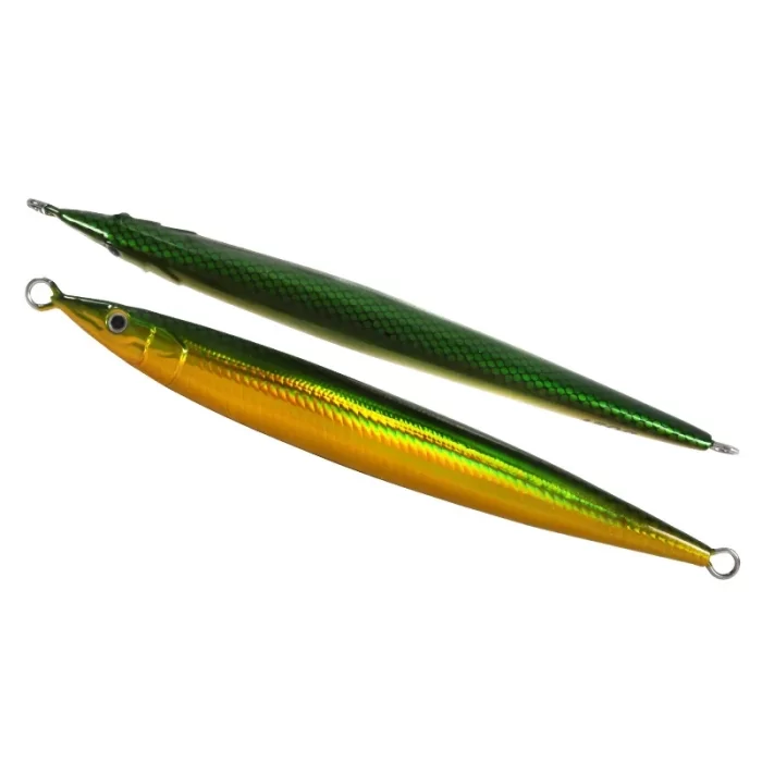 Streamlined Luminous Metal Jig with Scale Pattern for Slow Jigging - Image 9