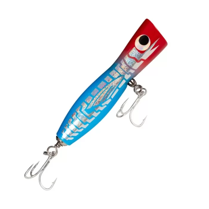 Glow in the Dark Reflective Popper Lure for Night Saltwater Fishing - Multi Color - Image 5